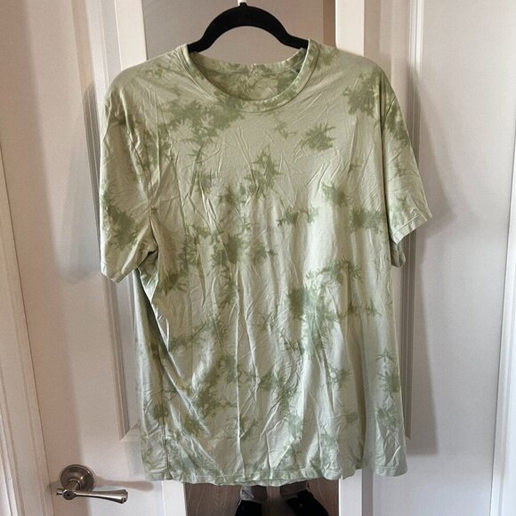 1016 Men's Lululemon Short Sleeve Tee size XL Color Green - Picture 3 of 5